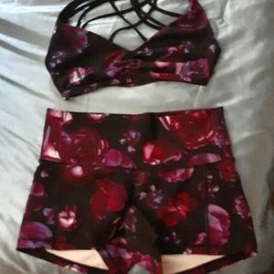 Popflex Dark Bloom Short Set